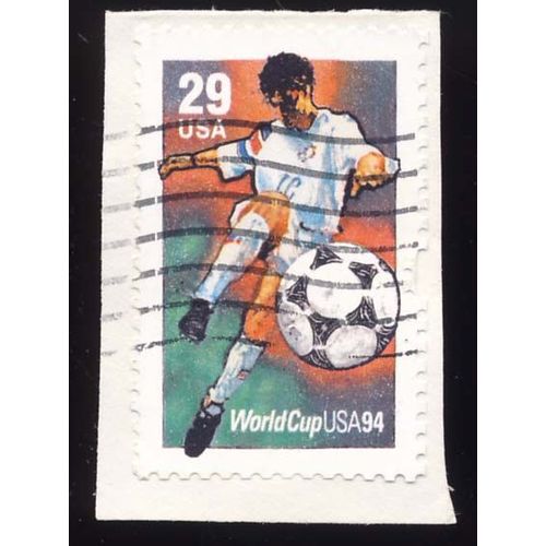 Timbre U S A, World Cup Usa 94, 29 Cents, Oblitéré