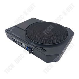 TD® Caisson de basse voiture 800W haute puissance ultra-mince 10 pouces 12V modification audio voiture caisson de basse actif