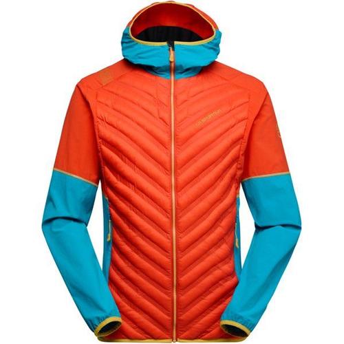 La Sportiva Koro Jkt M - Doudoune Homme Cherry Tomato / Tropic Blue M - M