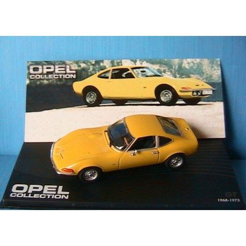 Opel Gt 1968 1973 Ixo 1/43 Altaya Jaune Yellow Gelb New-Ixo