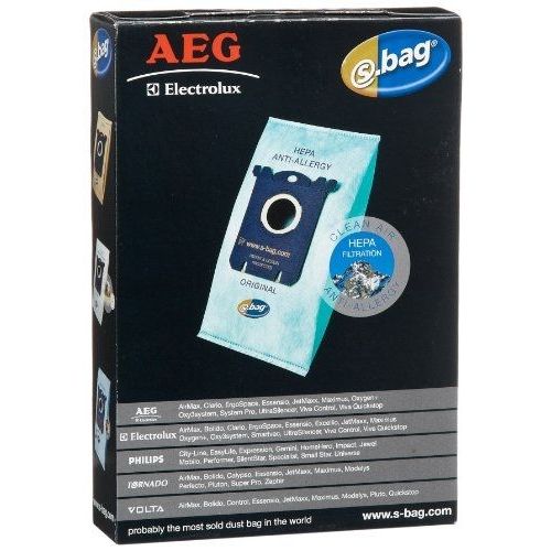 Aeg - Gr 206 - S-Bag Anti Allergy - 4 Sacs Synthétiques Pour Aspirateur Menalux 1800