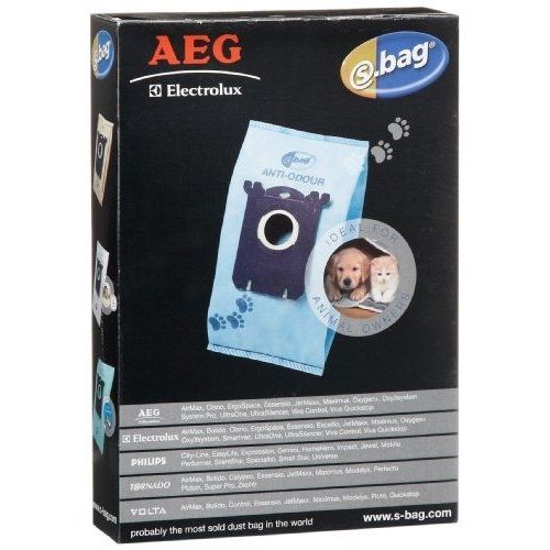 Aeg - Gr 203 - S-Bag Anti Odour - 4 Sacs Synthétiques Pour Aspirateur Menalux 1800