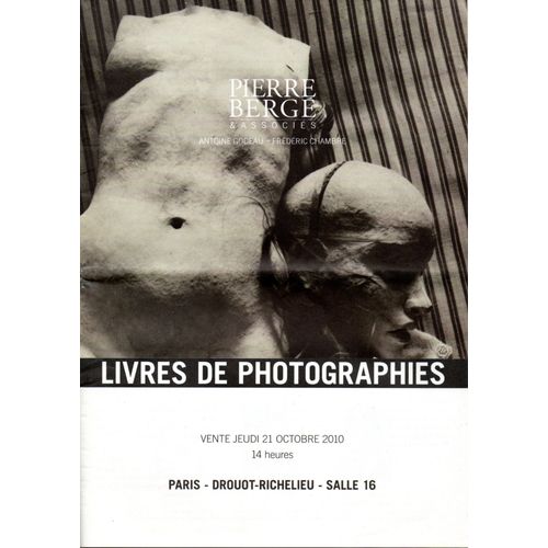Vente Livres De Photographies Du 21 Octobre 2010  ( Elsken, Edward, Man Ray, Klein, Hofer, Becher...