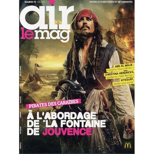 Air Le Mag N° 19  : Pirates Des Caraïbes // Abd Al Malik // Christina Hendricks // Kitesurf