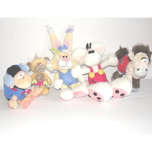 Lot De 5 Peluches Diddl