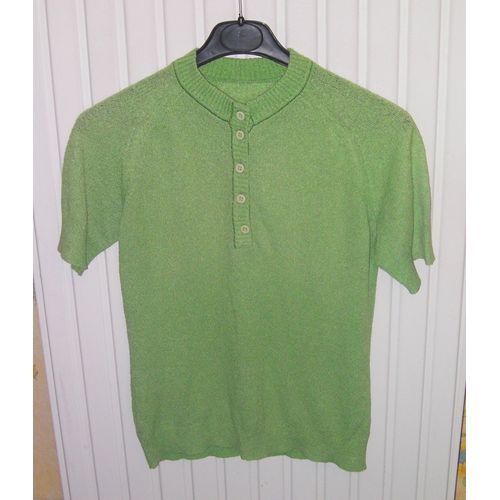 Polo Vert Manches Courtes - Taille 38/40