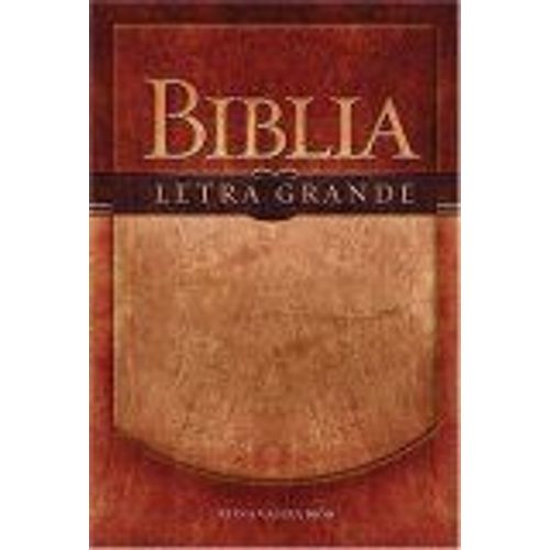 Biblia Letra Grande-Rv 1909