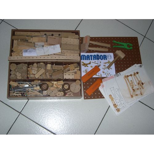 Jeu De Construction En Bois Matador