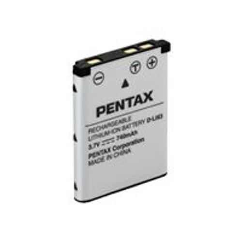 Pentax D LI63 - Pile pour appareil photo Li-Ion 740 mAh - pour Optio L30, L40, M30, M40, T30, V10, W30