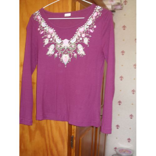 T-Shirt Blanche Porte