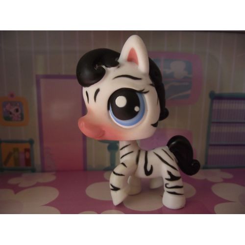 Pet Shop Petshop  Zebre Monde World Cheval Poney Zebra Pony  # 392