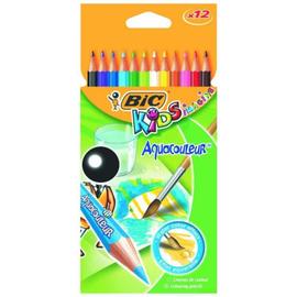 Crayon de couleur Bic Aquacouleur mine aquarelle - Etui de 24 Crayons de  couleur - Crayon de couleur - Achat & prix