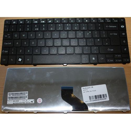 Gateway Nsk-Am30u Noir Uk Clavier Pour Ordinateur Portable (Pc) De Remplacement (Key573)