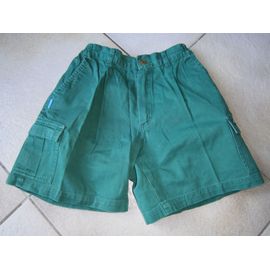 Short Décathlon Vert Taille 12 Ans Taille Elastique