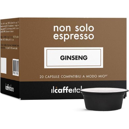 Il Caffè Italiano - 80 Capsules Compatibles Lavazza A Modo Mio - Ginseng