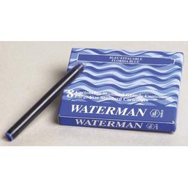 Waterman cartouches d'encre, 8 pièces, bleu 