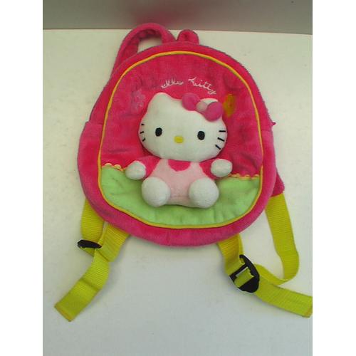 Sac à dos Hello Kitty en peluche