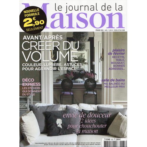 Le Journal De La Maison  N° 435 : Avant/Apres, Creer Du Volume