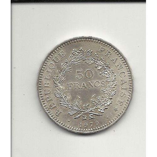 50 Francs Argent 1979 Type Hercule