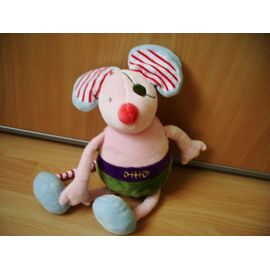 Doudou Souris Pirate Nounours 37 Cm