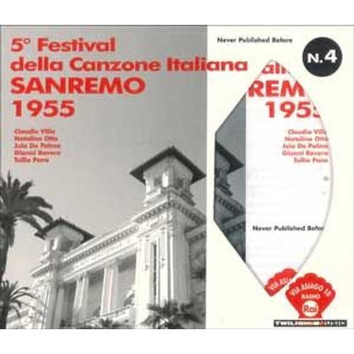 5ème Festival Della Canzone Italiana San Remo 1955