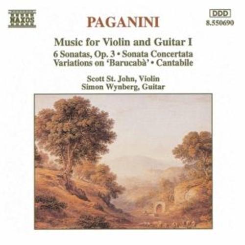 Oeuvre Pour Violon & Guitare Vol. 1 : Sonates, Var., Cantabile St John, Violon & Wynberg, Guitare