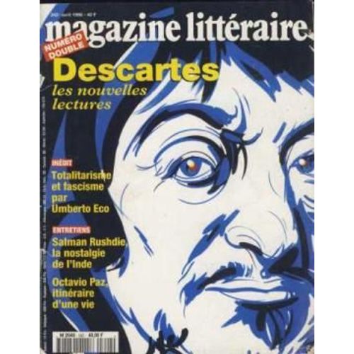 Magazine Litteraire N° 342/ Descartes