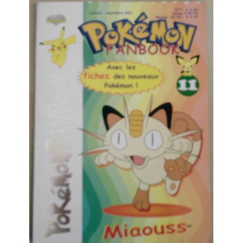 Pokemon Fanbook N° 11 : Miaouss