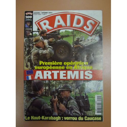Raids N° 209 : Première Opération Européenne En Afrique Artemis