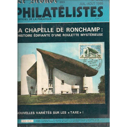 Le Monde Des Philatelistes  N° 399 : La Chapelle De Ronchamp