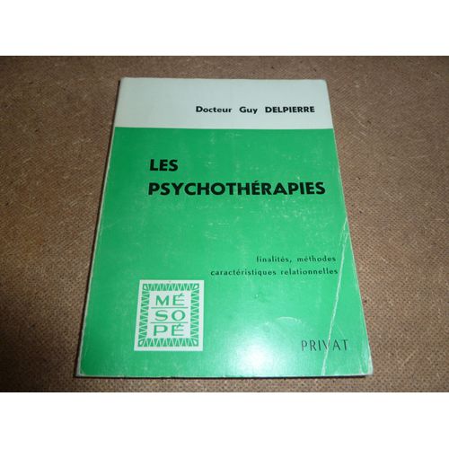 Les Psychothérapies