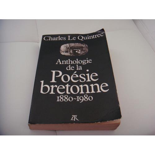 Anthologie De La Poésie Bretonne - 1880-1980