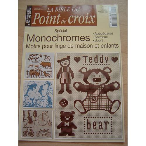 La Bible Du Point De Croix 5 : Spécial Monochromes