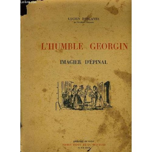 L'humble Georgin Imagier D'épinal