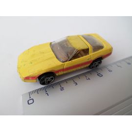 Chevrolet Coupe Corvette Jaune Bande Rouge-Hot Wheels
