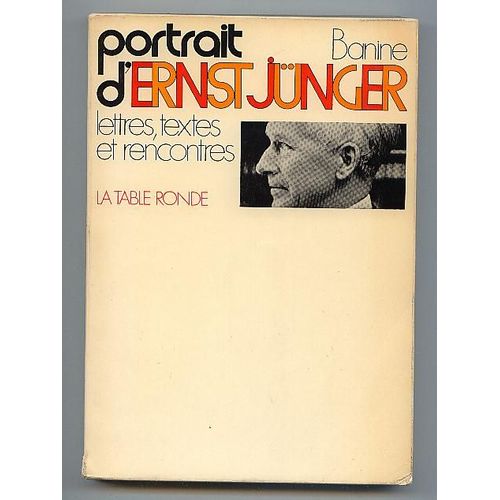 Portrait D'ernst Jünger
