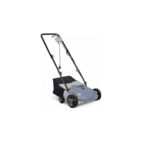 Scarificateur Électrique Gazon Aérateur Démousseur Pelouse Couteaux Griff Collecteur Herbe 30L