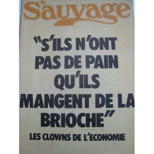 Les Clowns De L'économie.