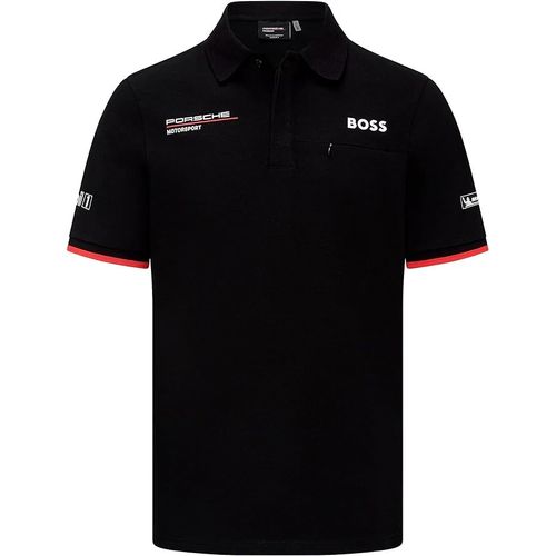 Polo Manches Courtes Porsche Formule 1 Homme Noir