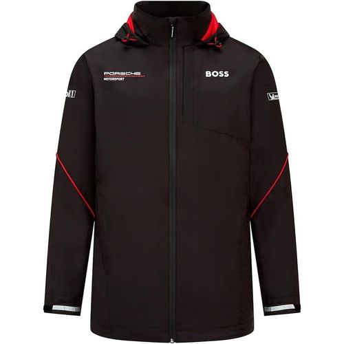 Imperméable Porsche Team Officiel Formula Homme Noir