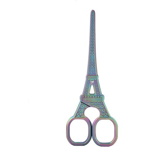 Ciseaux ¿¿ Broder En Acier Inoxydable En Forme De Tour Eiffel - Outil De Broderie, De Bricolage, De Bricolage