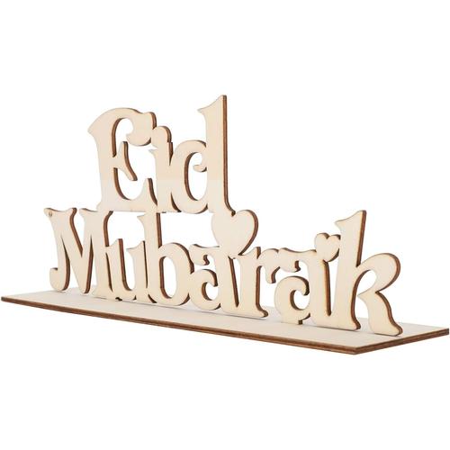 Ramadan En Bois Eid Mubarak D¿¿Coration En Bois Lettre Ornements Eid Mubarak D¿¿Cors Maison Chambre Table D¿¿Coration