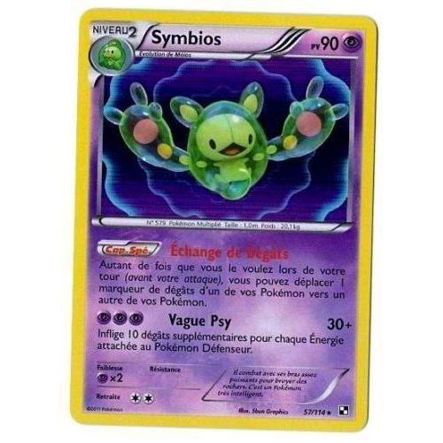 Symbios Niv 2 Holo 'noir&blanc' 90 Pv 57/114