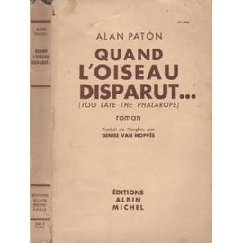 1970 QUAND L'OISEAU DISPARUT/ Le livre de poche ALAN PATON 