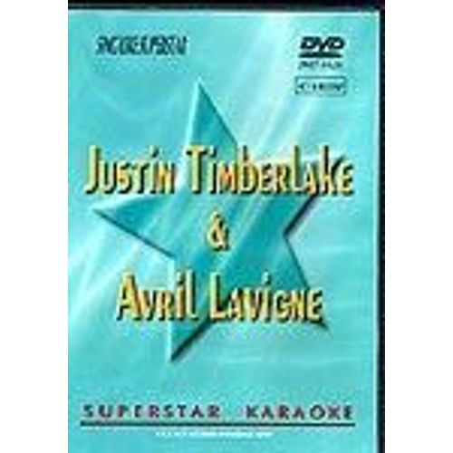 Dvd Karaoke Superstar Justin Timberlake & Avril Lavigne