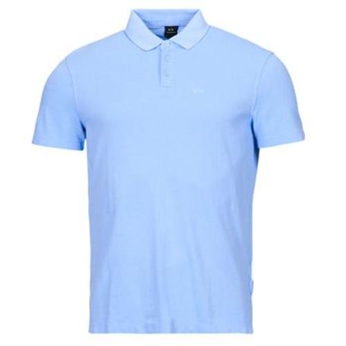 Polo Armani Exchange 3dzfab Bleu