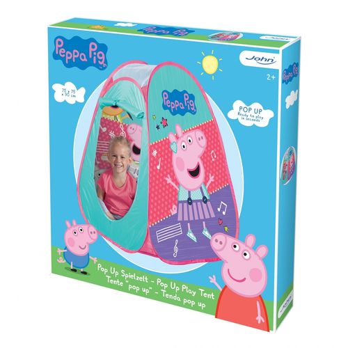 John Pop Up Play Tent Peppa Pig, In Display Box