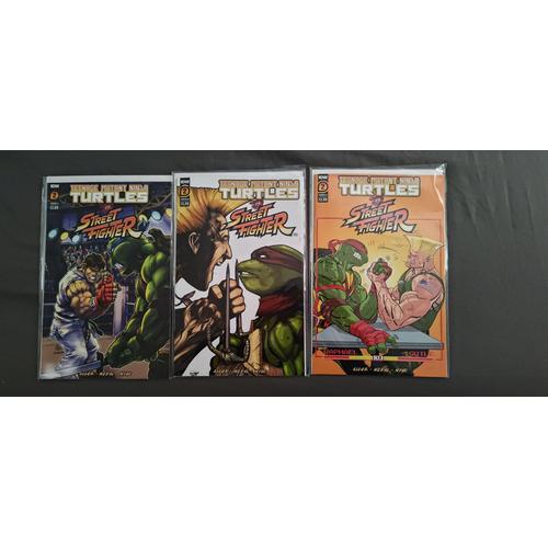 Les Tortues Ninja Vs Street Fighter Vol 2 Covers Abc Tmnt Teenage Mutant Ninja Turtles Comics