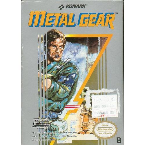 metal gear nes box