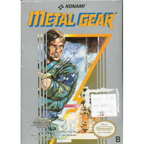 Metal Gear Nes Nintendo Nes